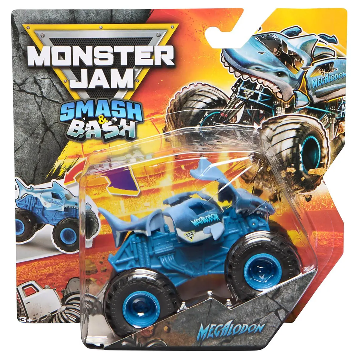 Monster Jam Smash & Bash Megalodon Truck 1