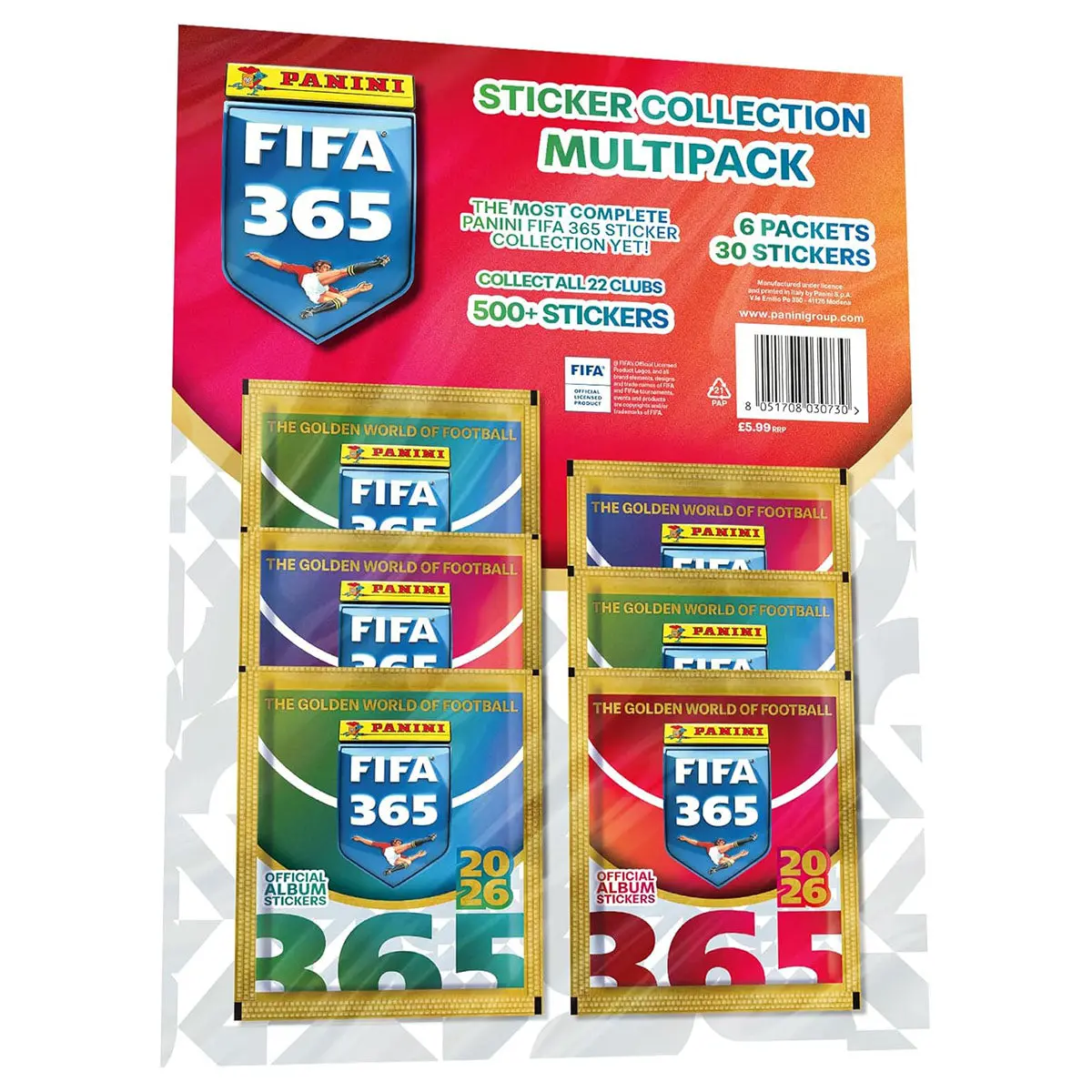 Panini Fifa 365 2025/26 Sticker Collection Multipack 1