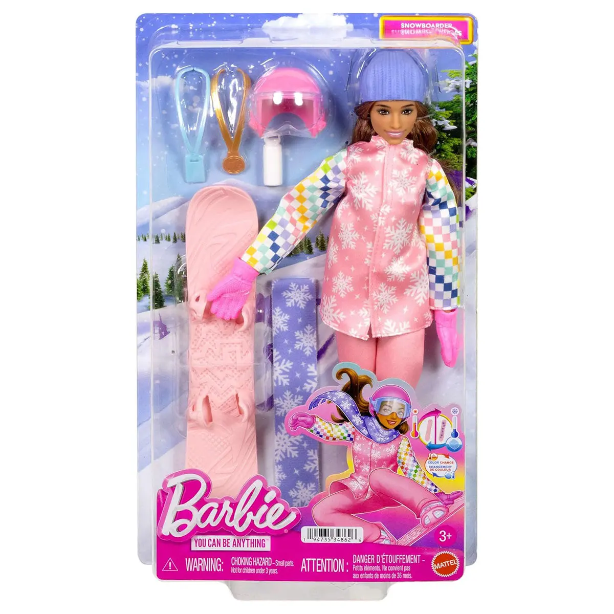 Barbie Careers Snowboarder Doll Set 1