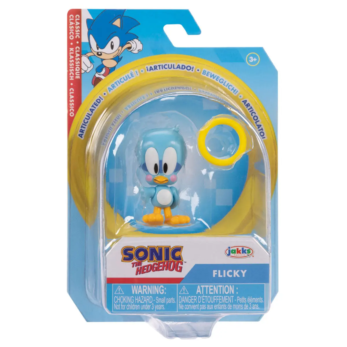 Sonic The Hedgehog Flicky 2.5" Figure 1