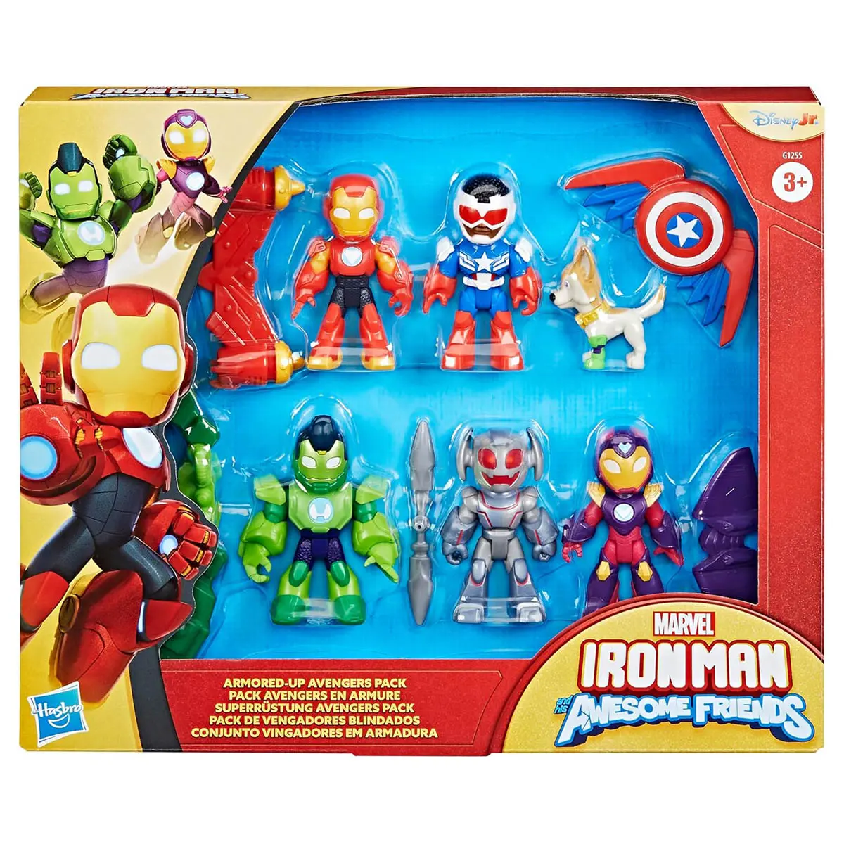 Marvel Iron Man And His Awesome Friends Armoured-Up Avengers Pack 1