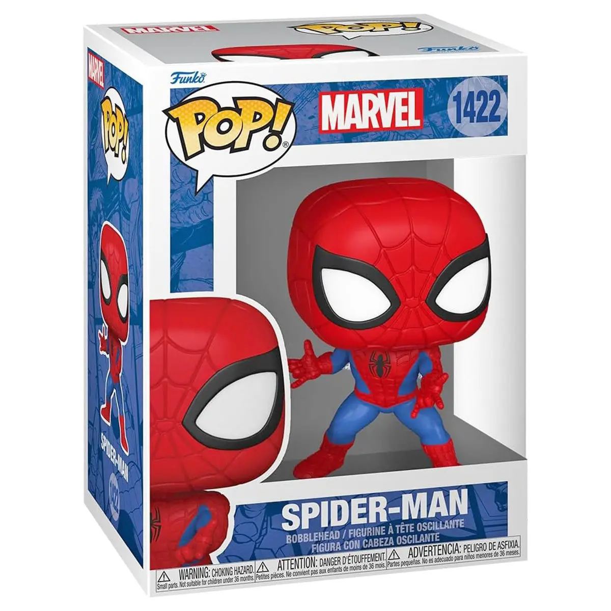 Funko Pop! Marvel: Spider-Man Bobblehead Figure #1442 1