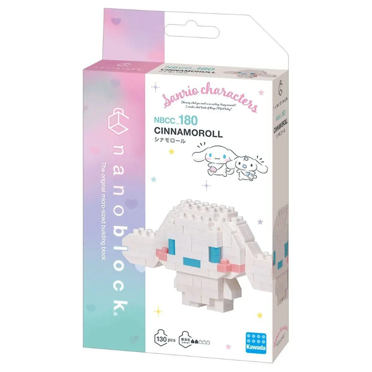 Nanoblock Sanrio Characters: Cinnamoroll Micro-Sized Building Set 1