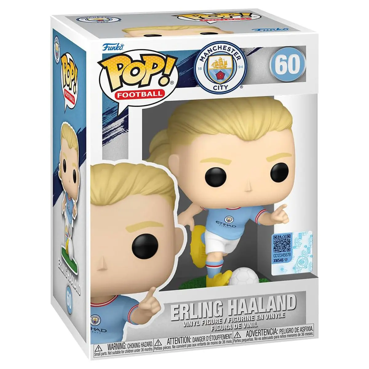 Funko Pop! Football: Manchester City: Erling Haaland Vinyl Figure #60 1