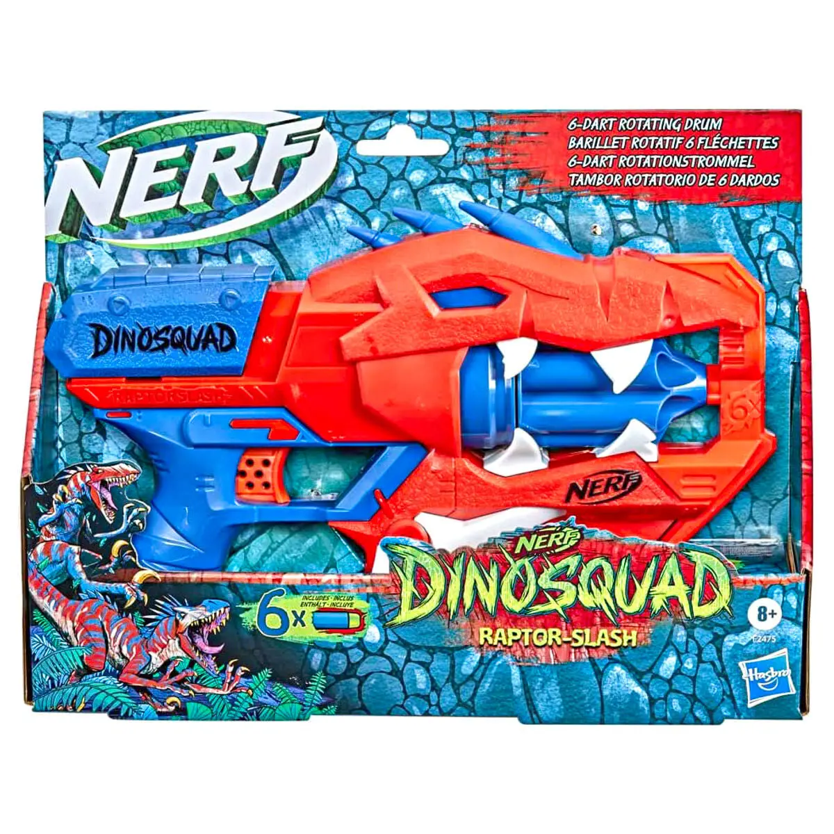 Nerf Dinosquad Raptor-Slash Foam Dart Blaster 1