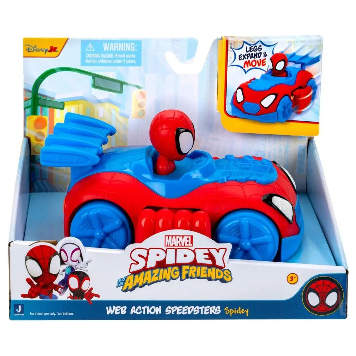 Marvel Spidey And His Amazing Friends: Web Action Speedsters Spidey Vehicle 1