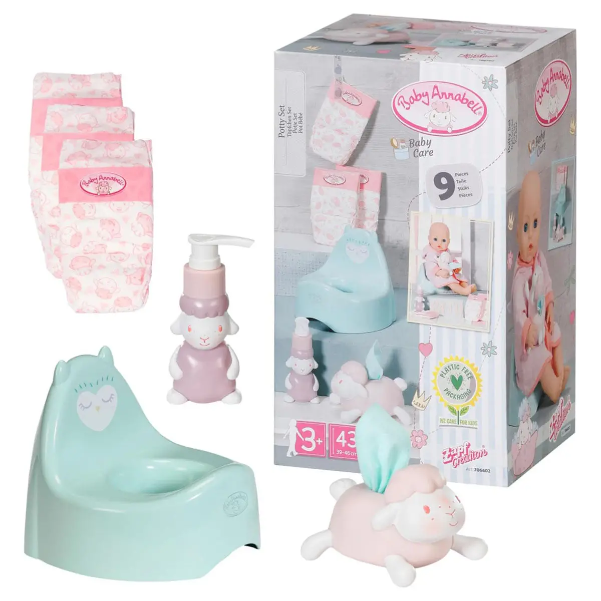 Baby Annabell Dolls Potty Set 1