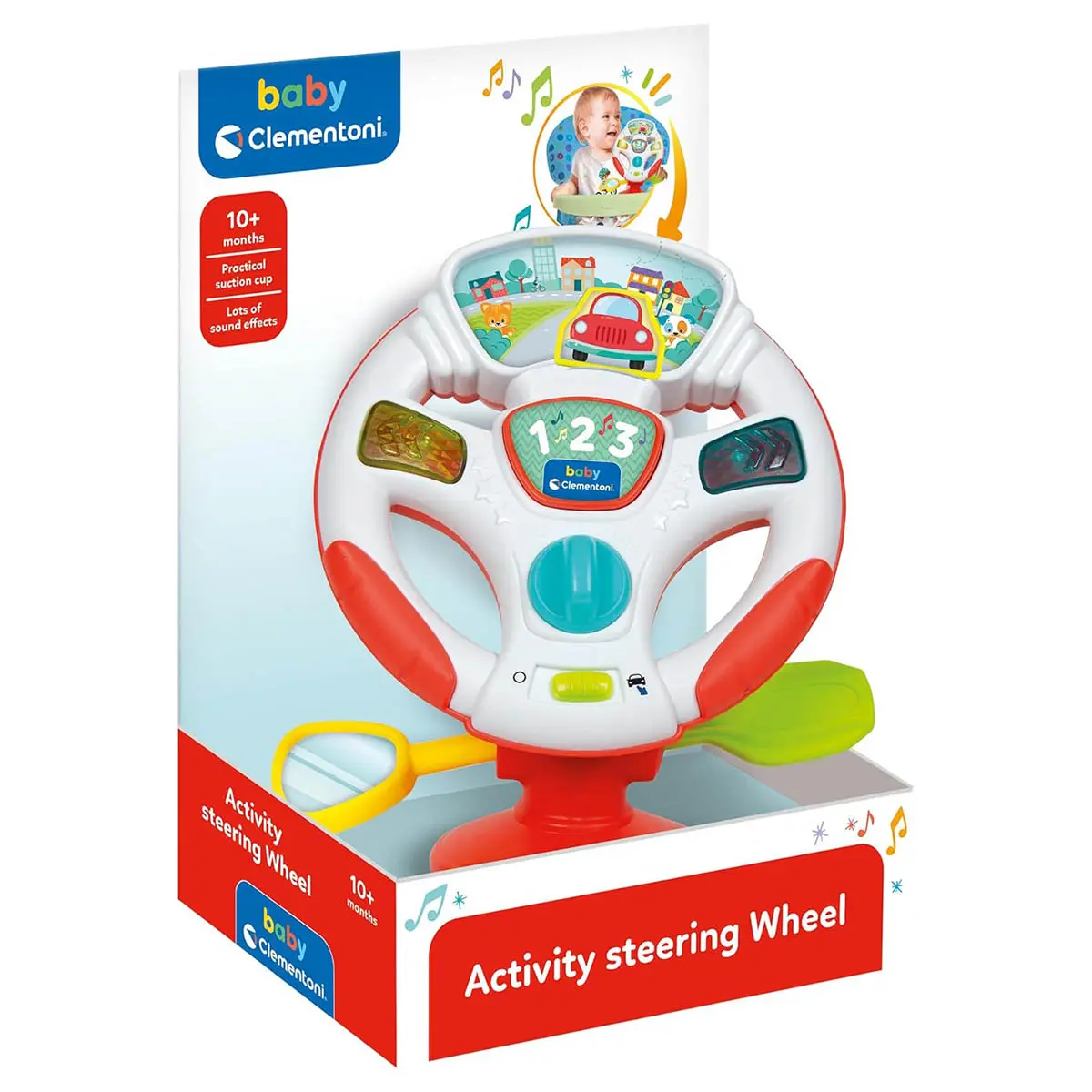Baby Clementoni Activity Steering Wheel 1