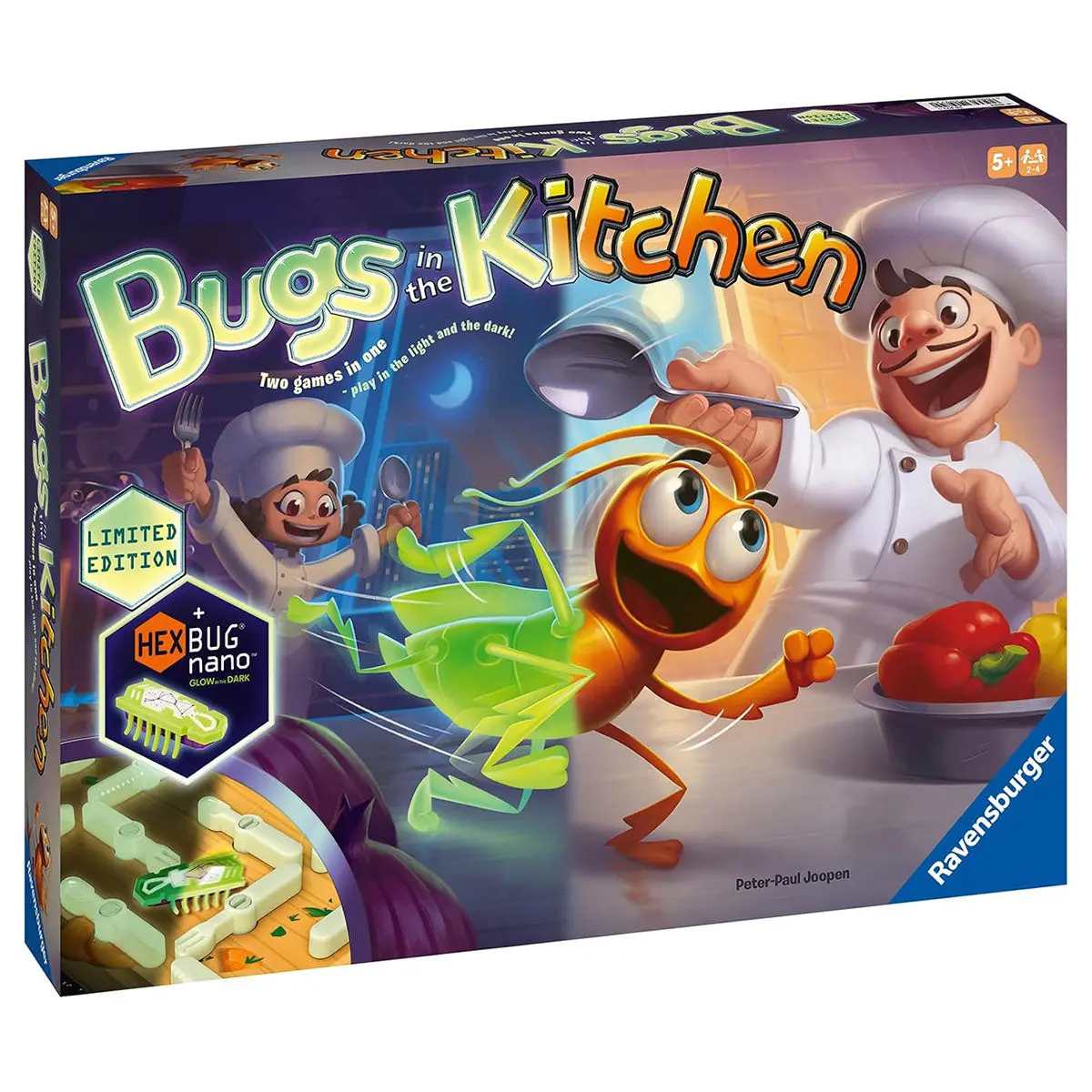Bugs In The Kitchen Glow In The Dark Board Game 1