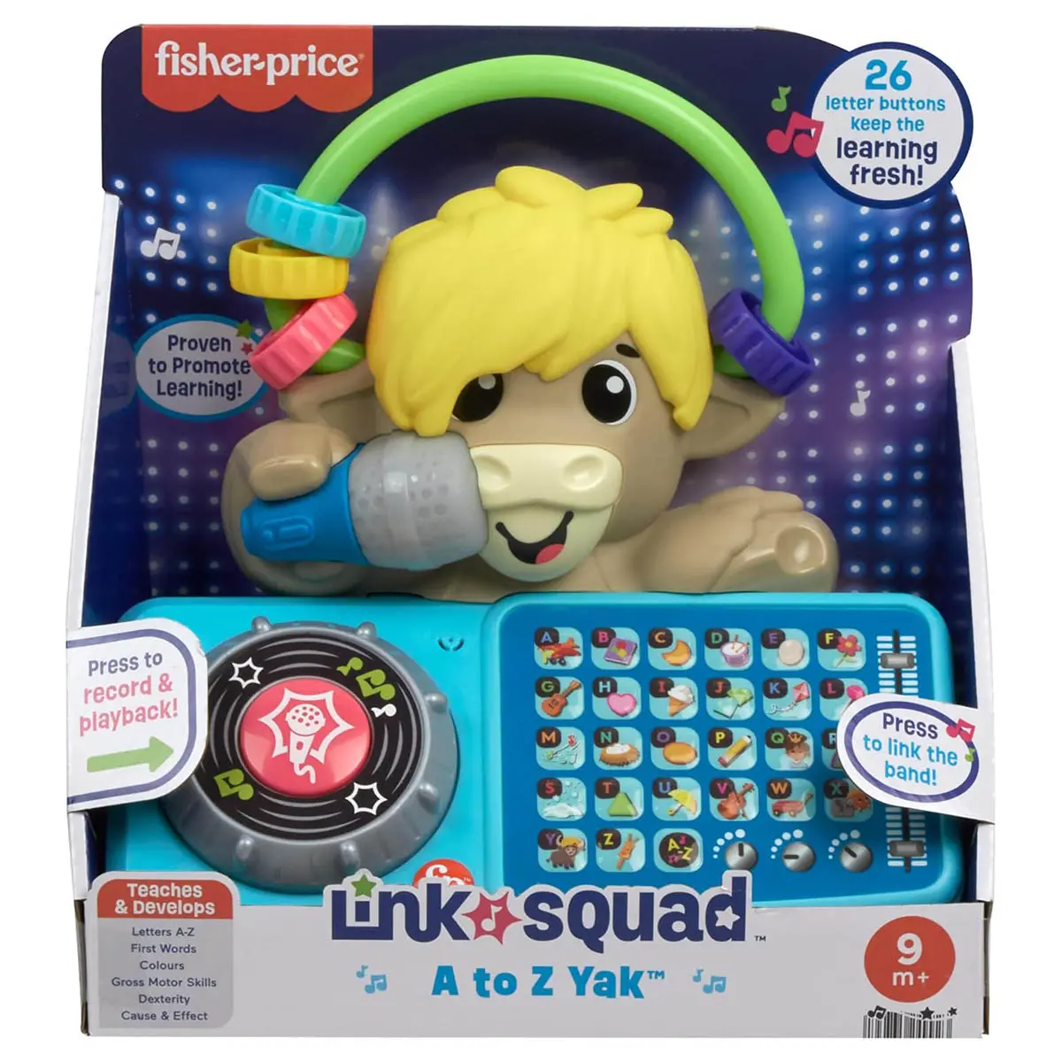 Fisher-Price Link Squad A To Z Yak Interactive Learning Toy 1