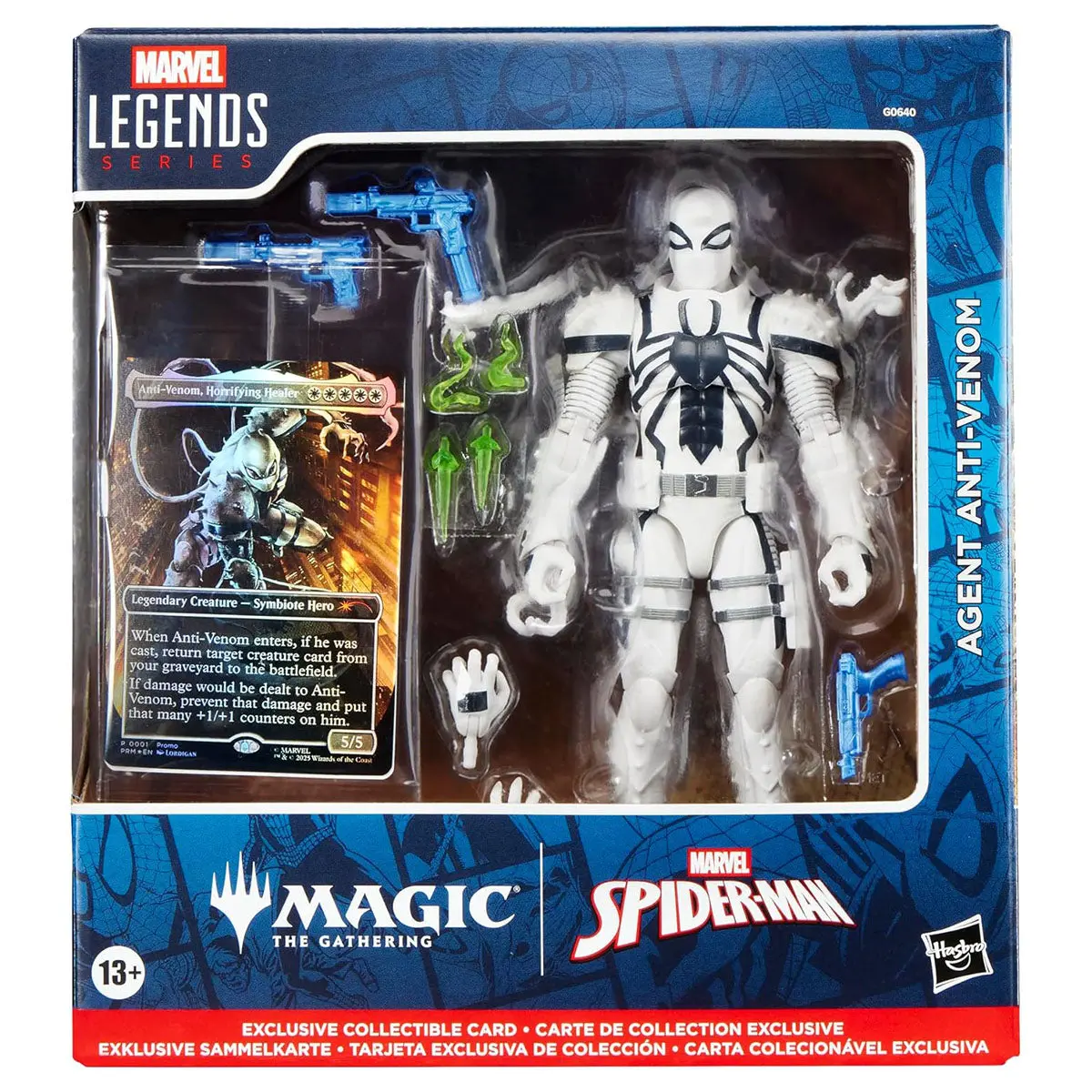 Marvel Legends Series: Magic The Gathering X Spider-Man: Agent Anti-Venom Figure 1