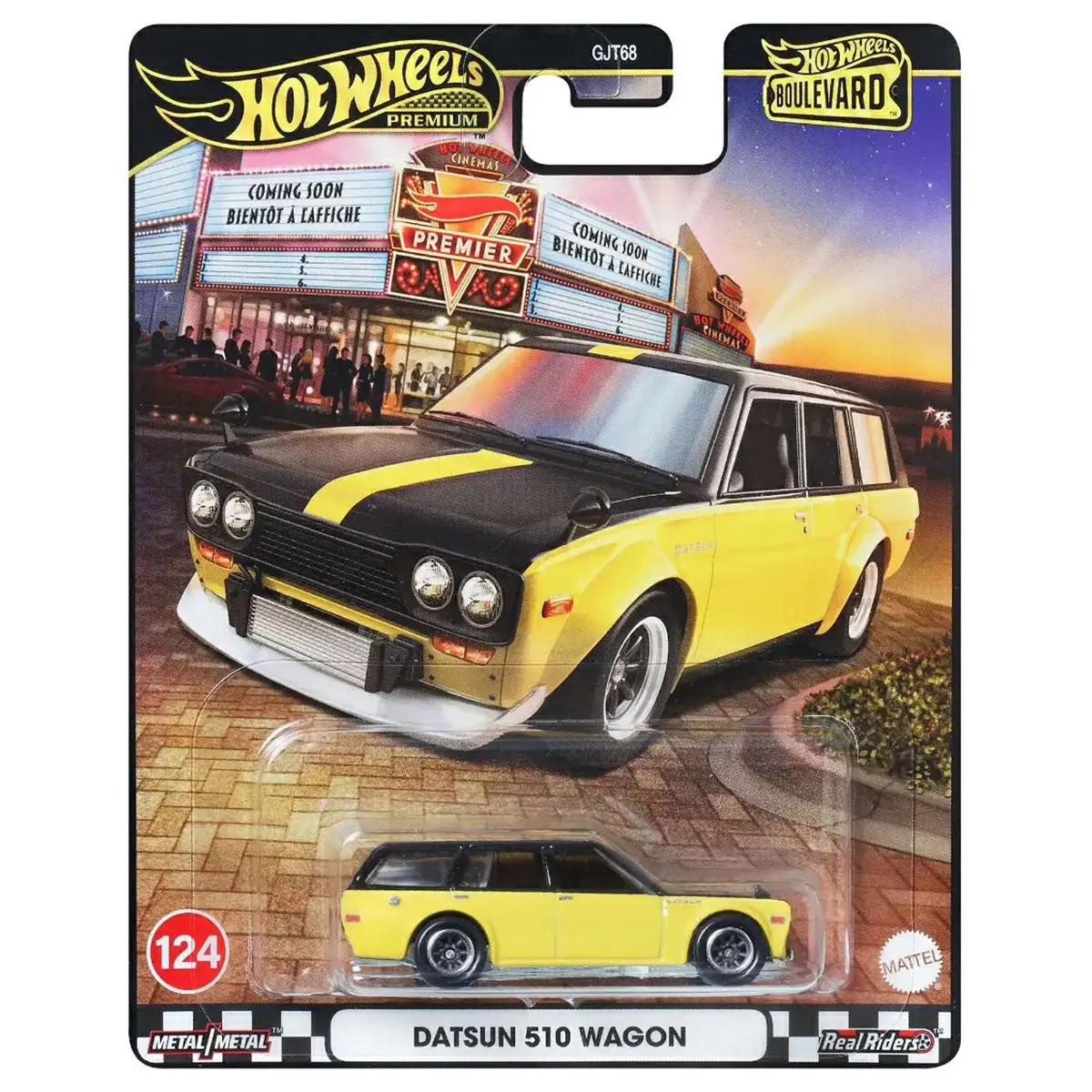 Hot Wheels Boulevard: Datsun 510 Wagon 1:64 Die-Cast Car 1