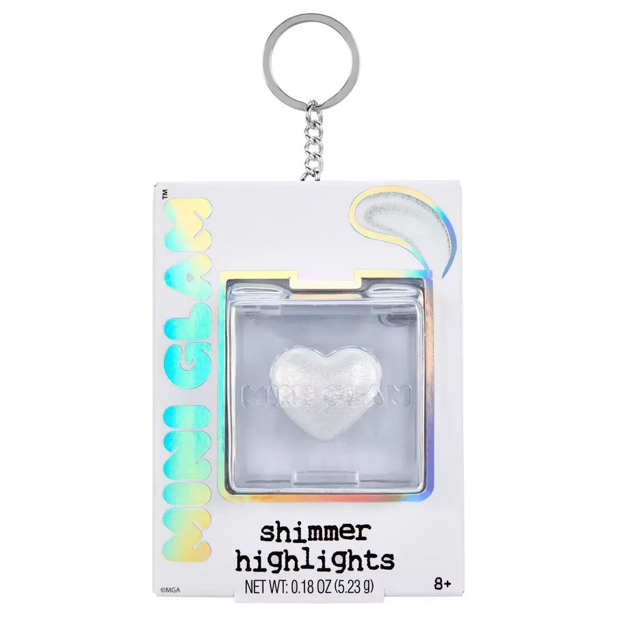 Mini Glam Cube Shimmer Highlights Extra Credit Keychain 1