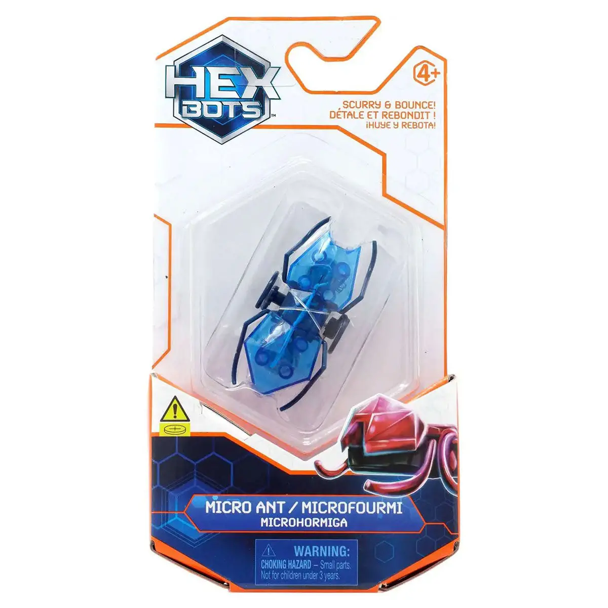 Hex Bots Micro Ant Blue Mini Robot Bug 1