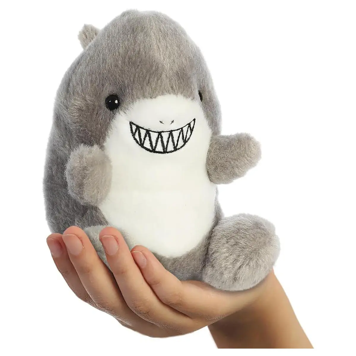 Palm Pals Chomps Shark 13Cm Soft Toy 2