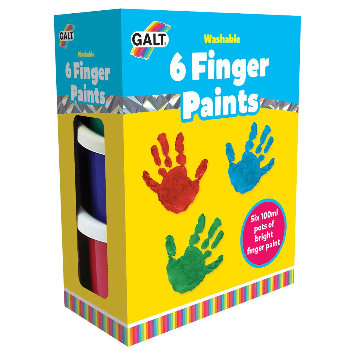 Galt Washable 6 Finger Paints 1