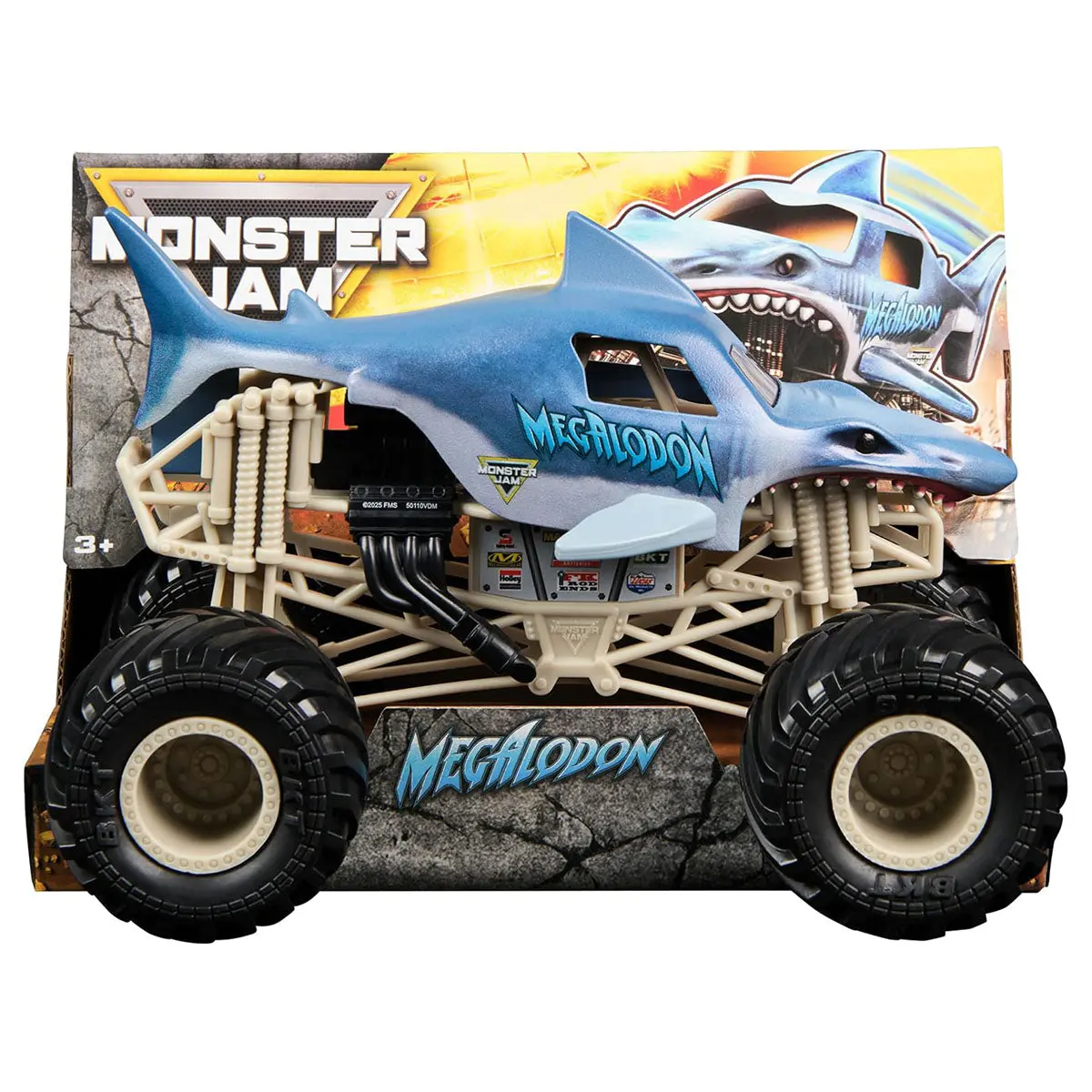 Monster Jam Megaloden 1:24 Die-Cast Truck 1
