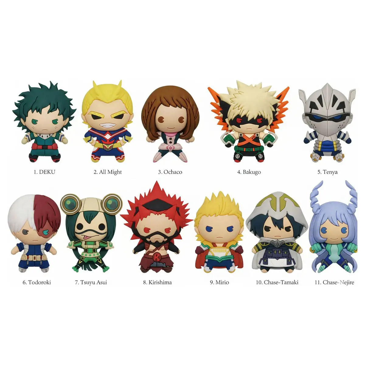 My Hero Academia Series 4 Bag Clips 2