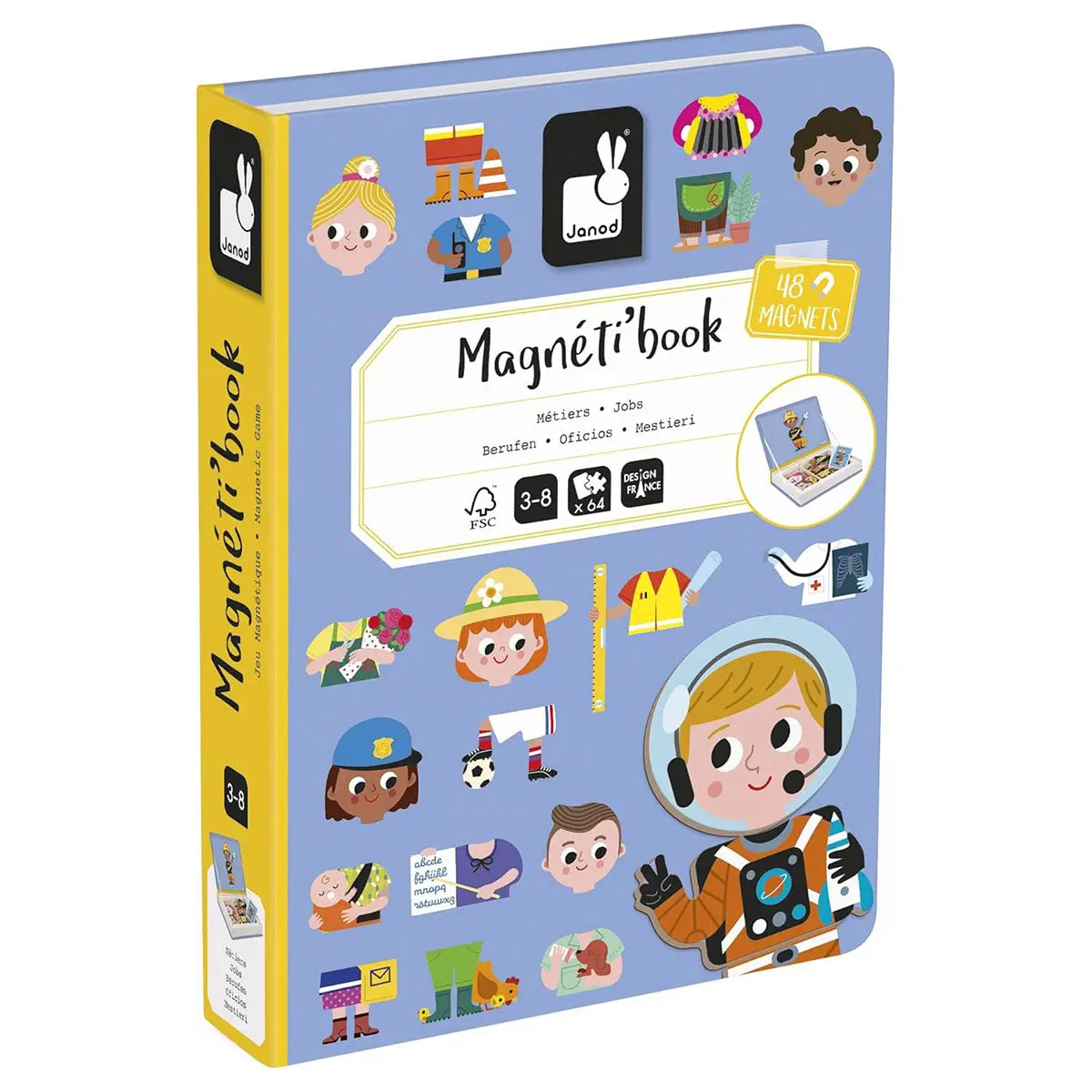 Janod Magneti'book Jobs Set 1