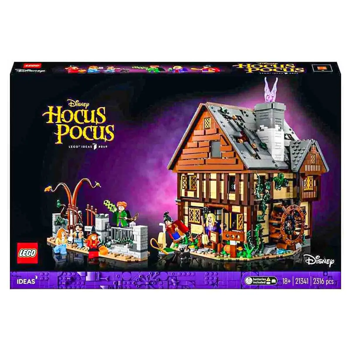 Lego Ideas: Hocus Pocus: Sanderson Sisters’ Cottage Building Set 1