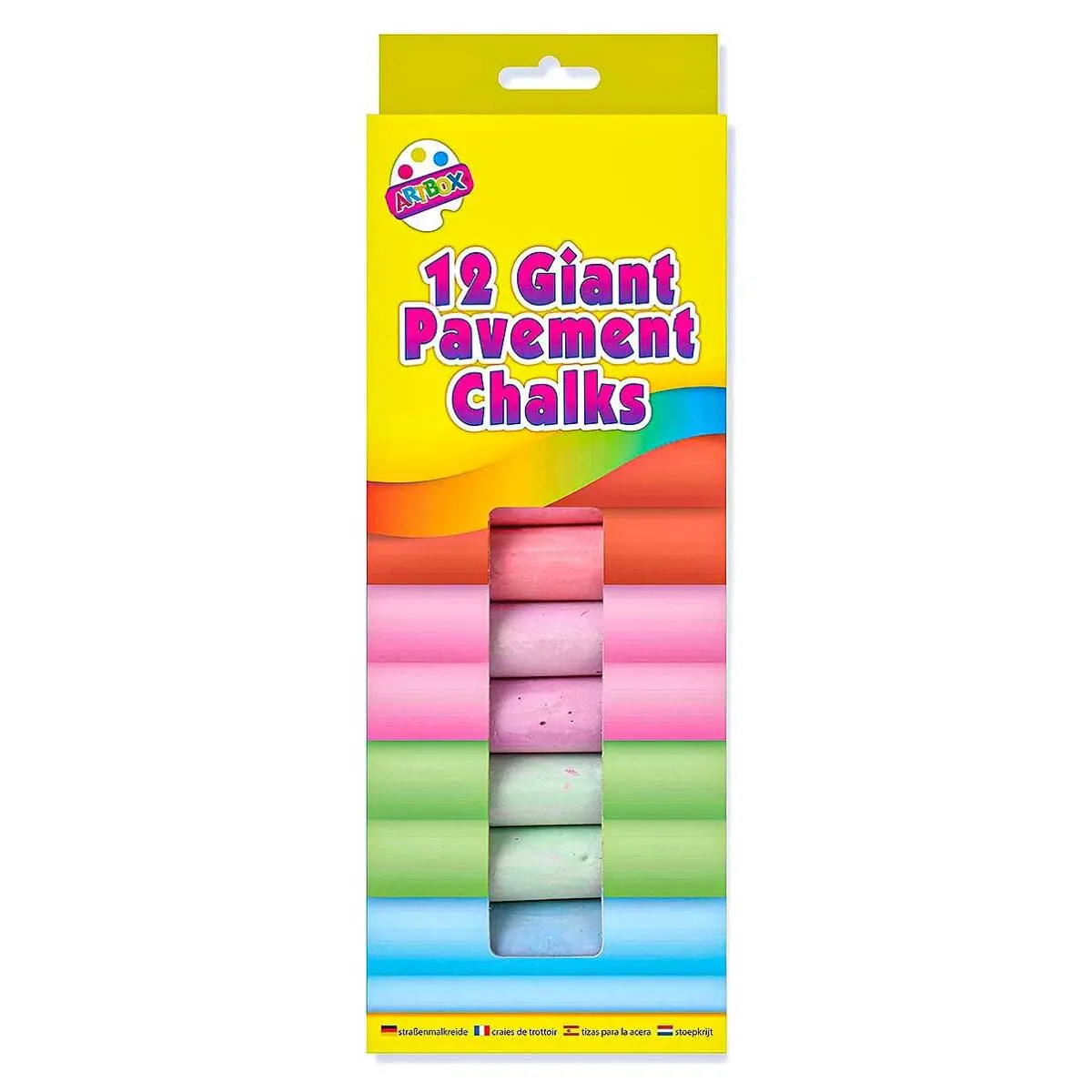 Artbox 12 Giant Pavement Chalks 1