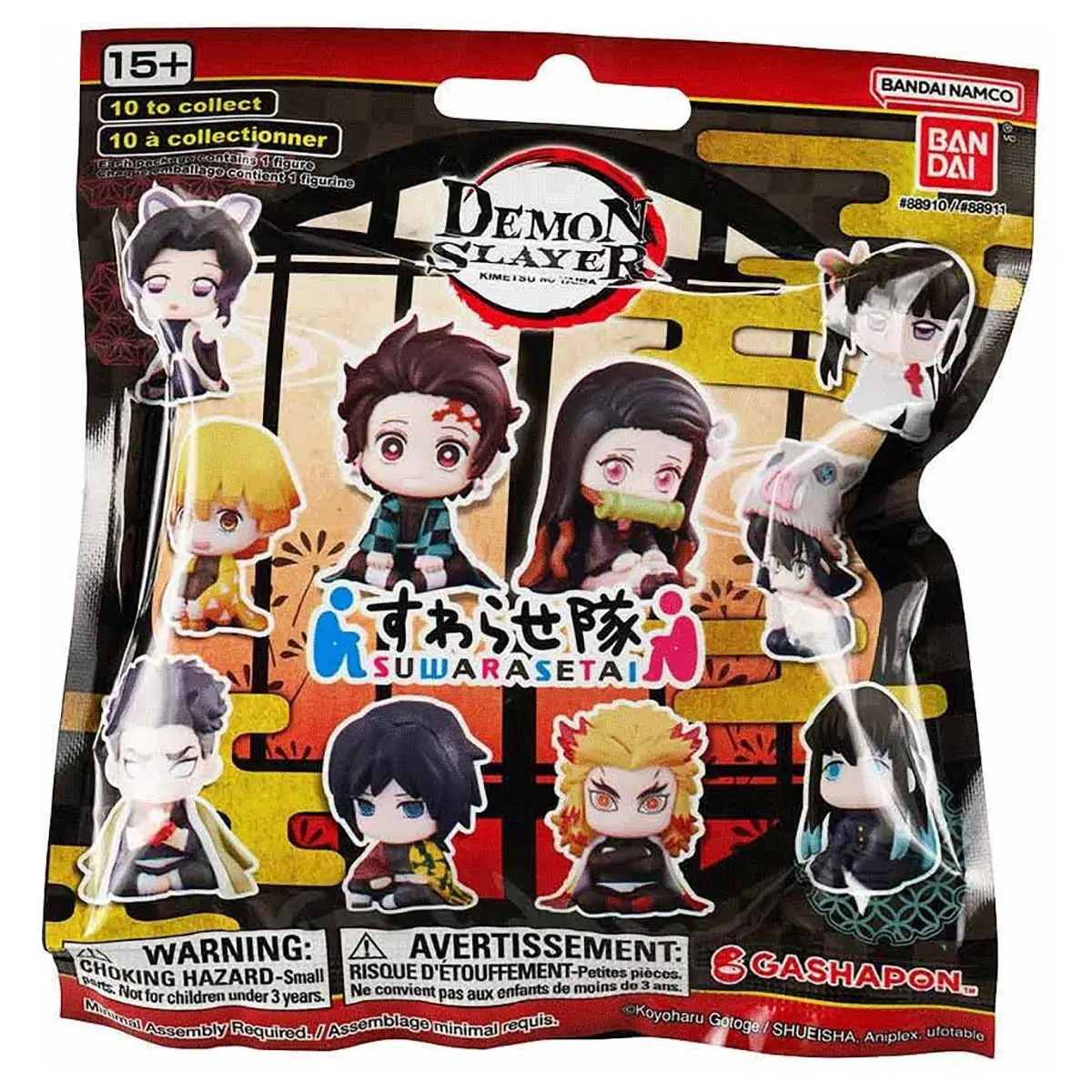 Demon Slayer Suwarase‑Tai Mini Figure Wave 03 (Styles Vary) 1