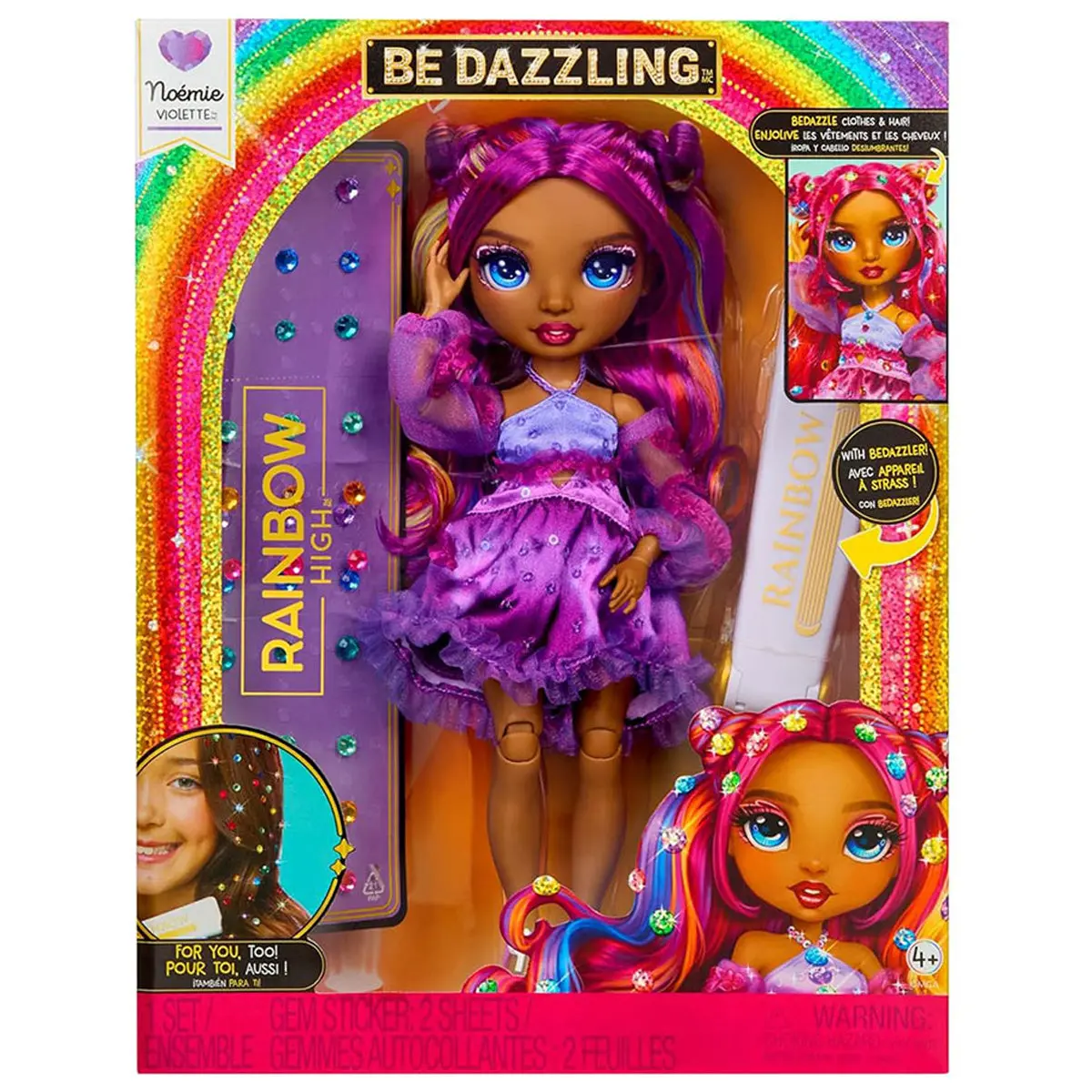 Rainbow High Be Dazzling Noemie Violette Fashion Doll 1