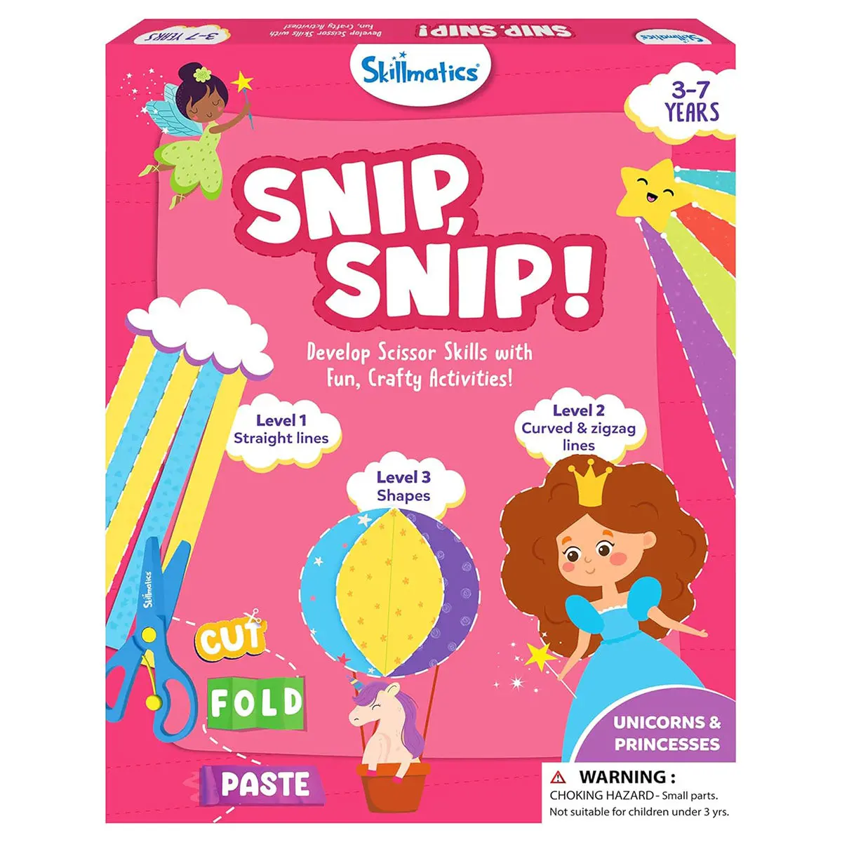 Snip Snip! Unicorns & Princesses Set 1