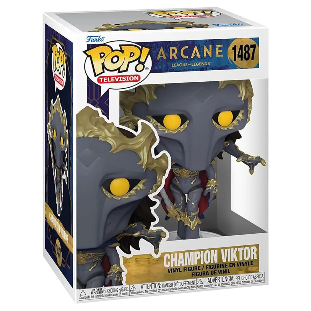Funko Pop! Television: Arcane: League Of Legends: Champion Viktor Vinyl Figure #1407 1