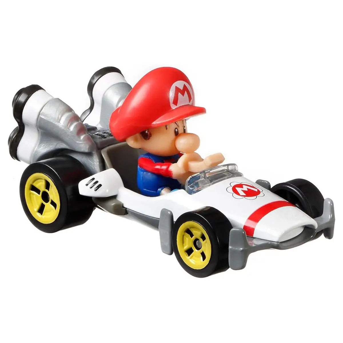 Hot Wheels Mario Kart Baby Mario B-Dasher Car 2