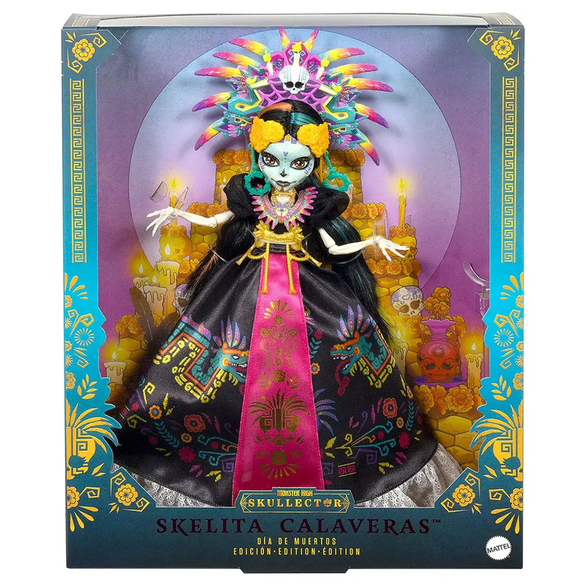 Monster High Skullector: Skelita Calaveras Doll 1