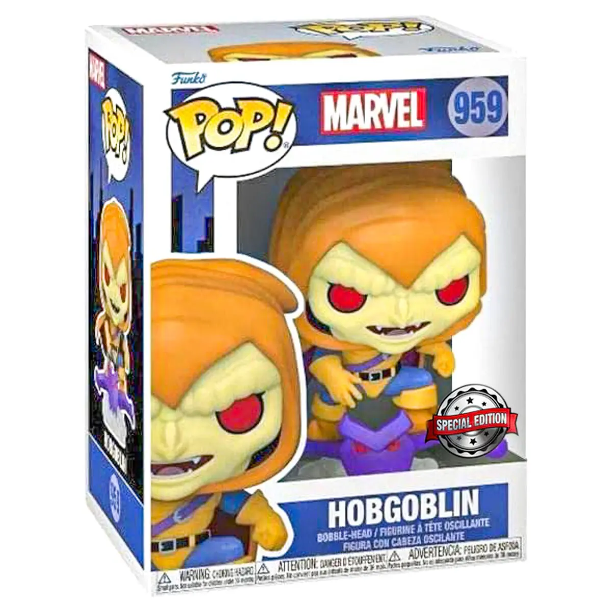 Funko Pop! Marvel Hobgoblin Bobble-Head Figure #959 1
