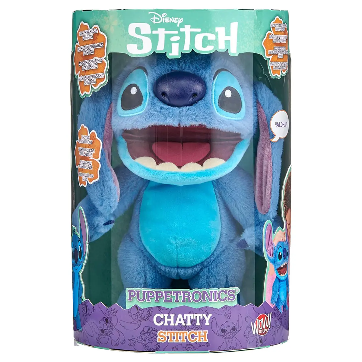Disney Stitch: Chatty Stitch Deluxe Puppetronic 1