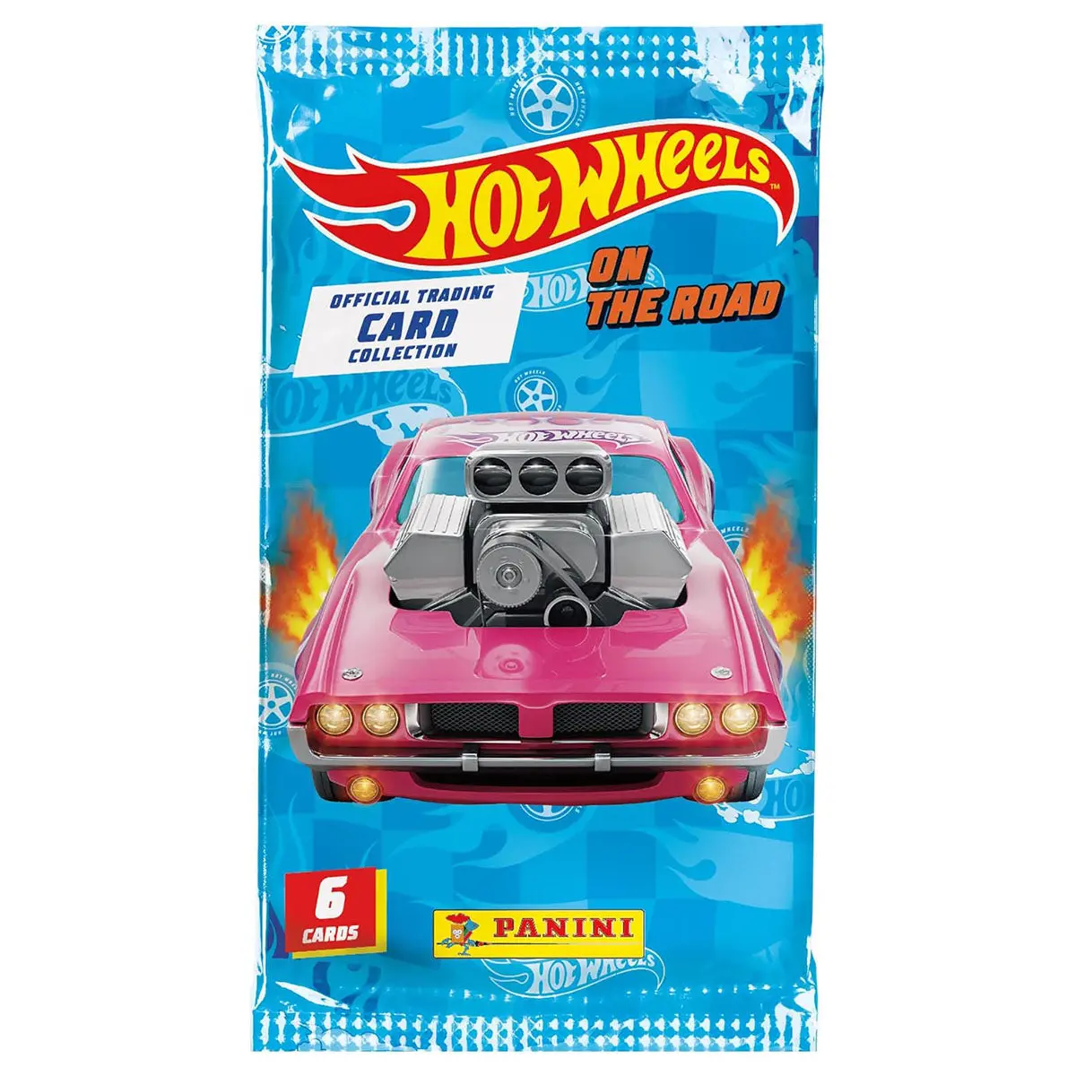 Panini Hot Wheels On The Road Trading Card Collection Booster Pack 1