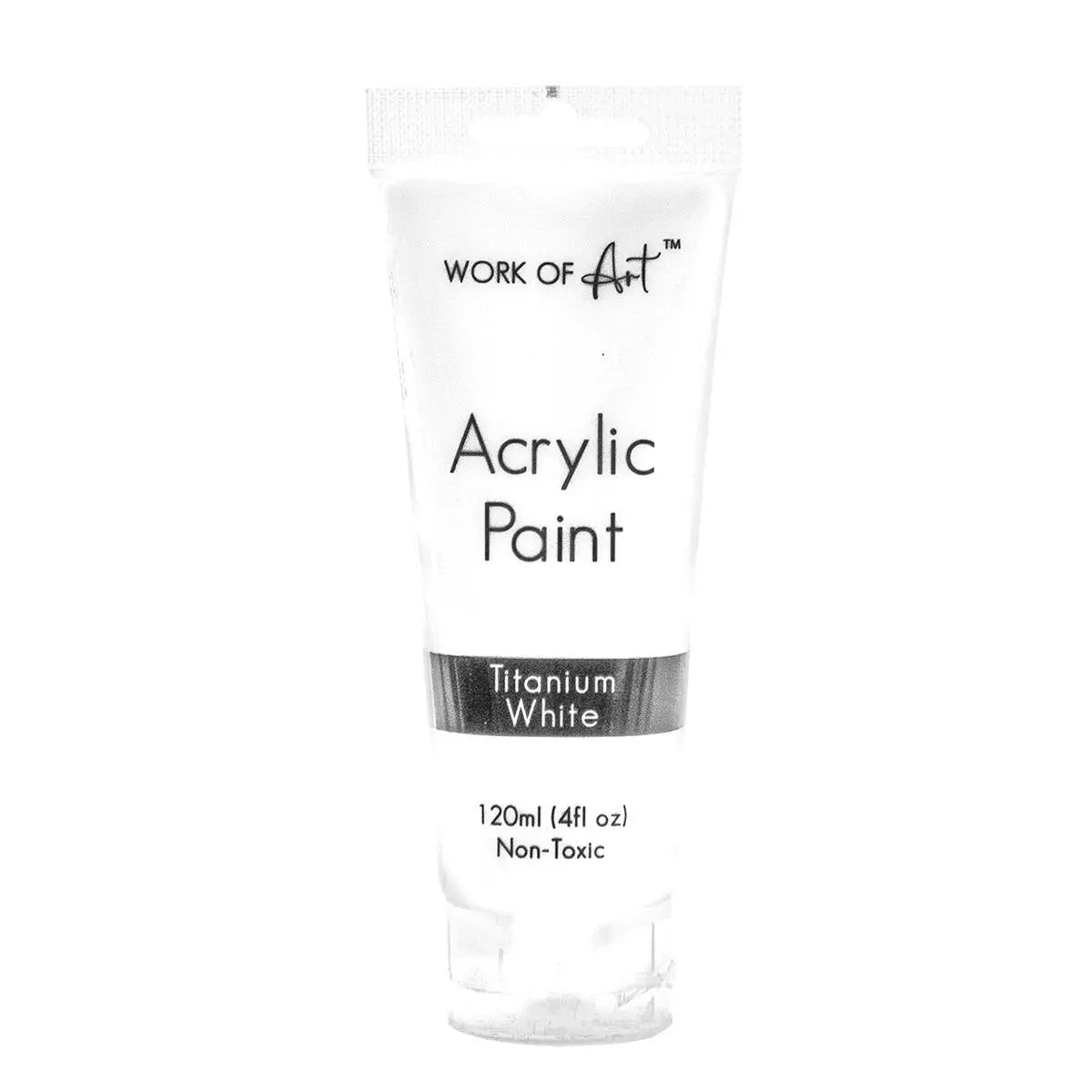 Work Of Art Acrylic Titanium White Paint 120Ml Tube 1