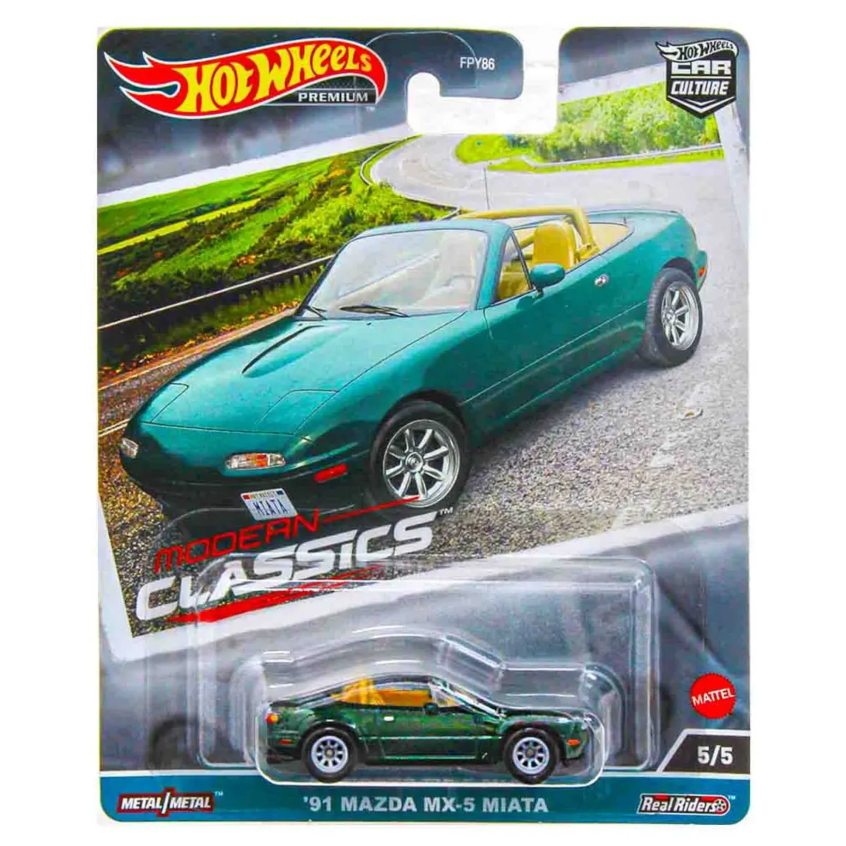 Hot Wheels Car Culture: Modern Classics: '91 Mazda Mx-5 Miata (5/5) 1