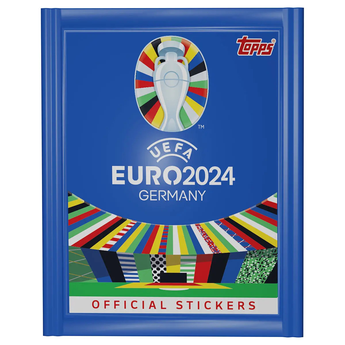 Topps Official Euro 2024 Sticker Collection - Mega Eco Pack 2