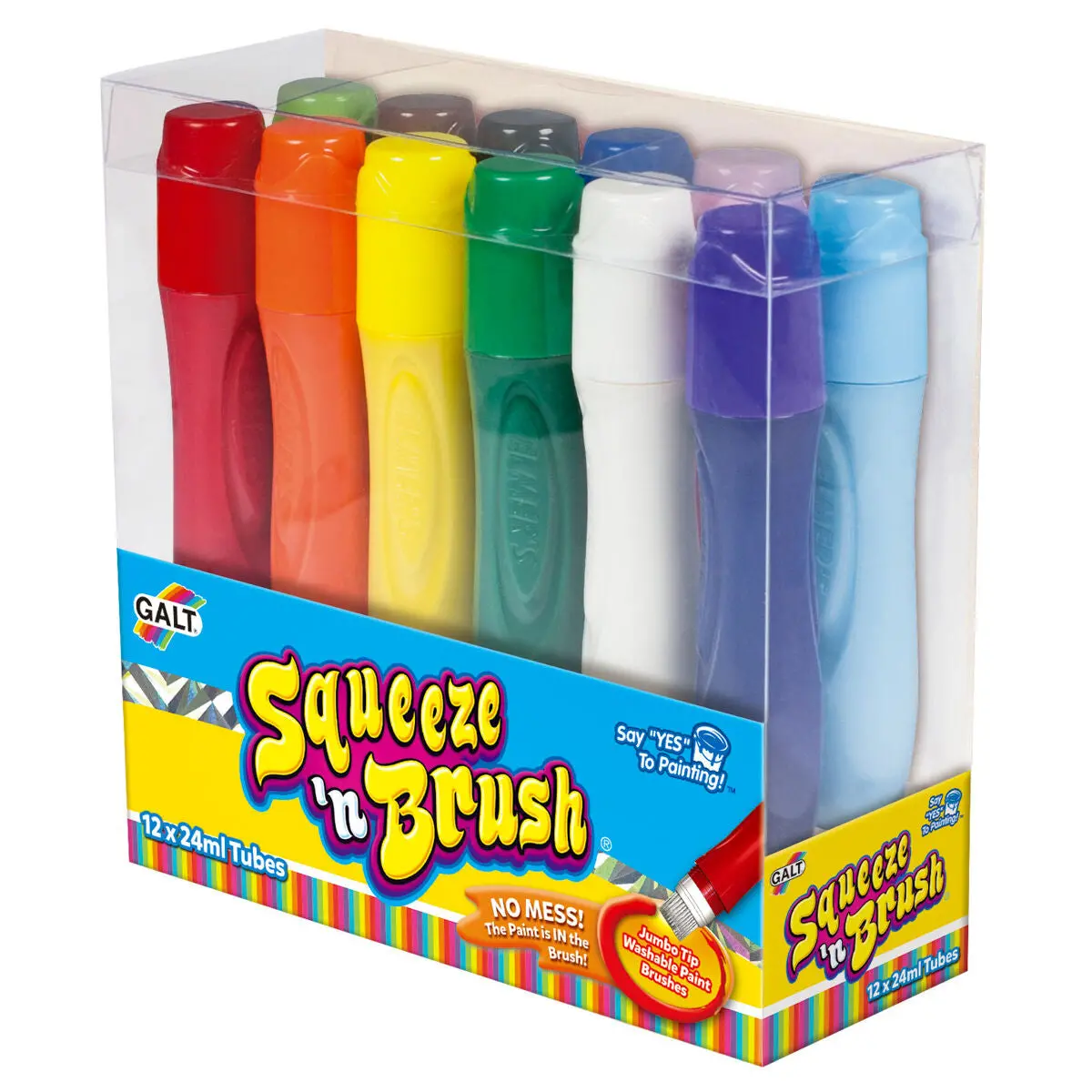 Galt Squeeze 'N Brush Classic Colours (12 Pack) 1