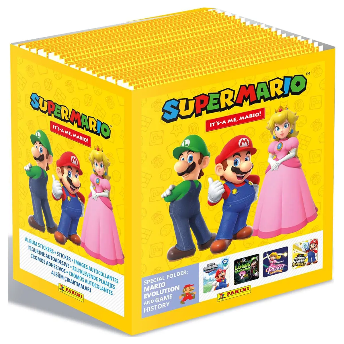 Panini Super Mario It's-A Me Mario! Sticker Collection 36 Pack Box 1