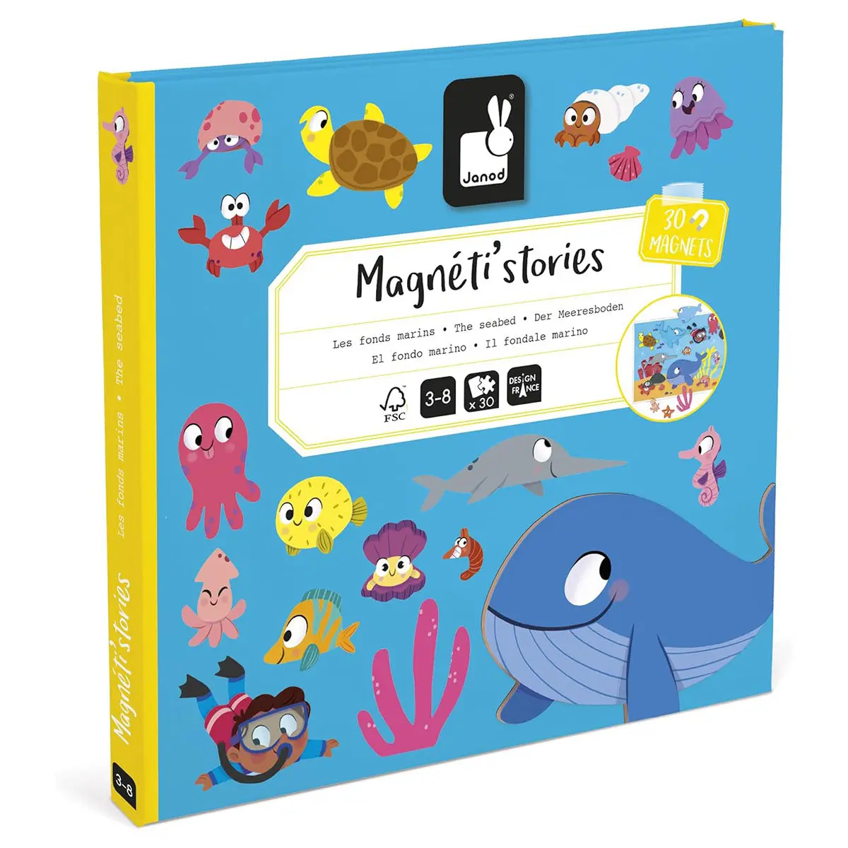 Janod Magneti'stories The Seabed Set 1