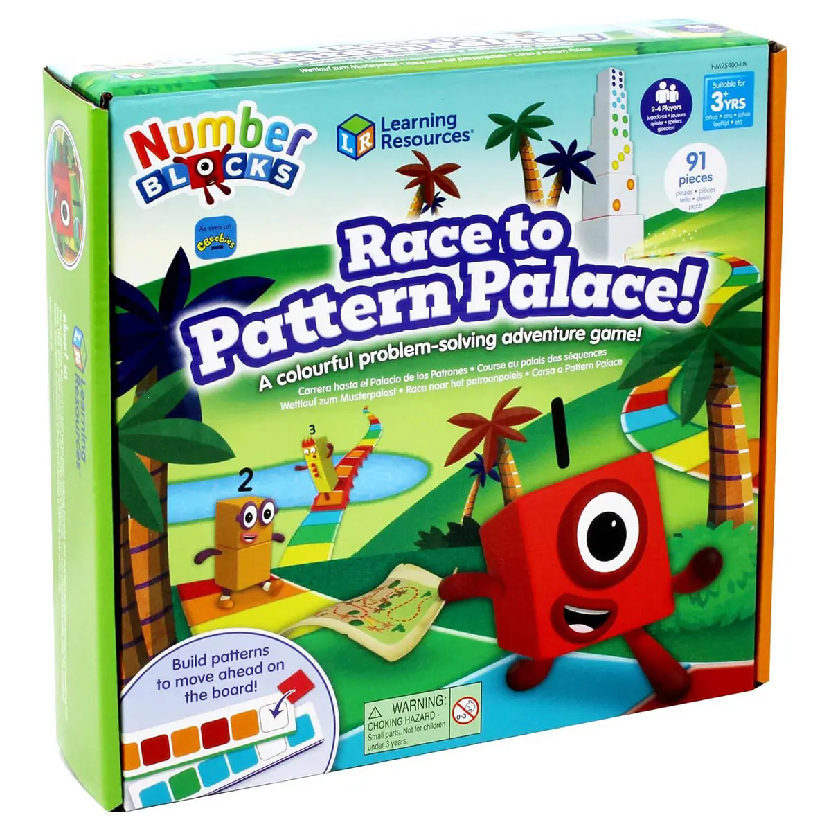 Learning Resources Numberblocks: Race To Pattern Palace! Board Game 1