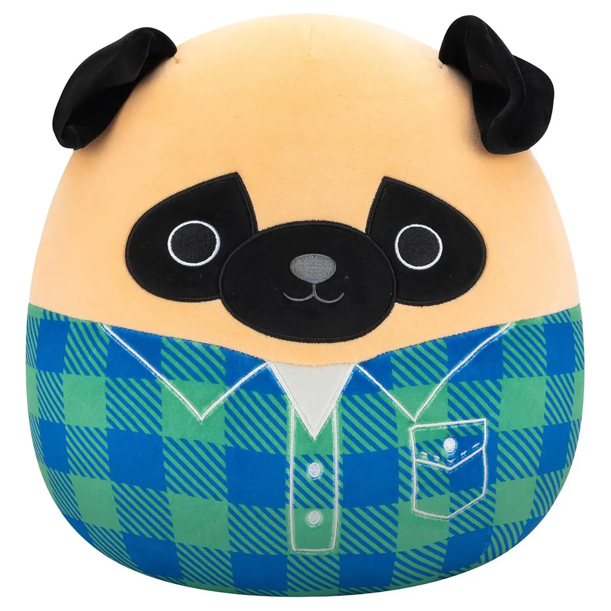 Squishmallows Prince Brown Pug 12" Plush 1