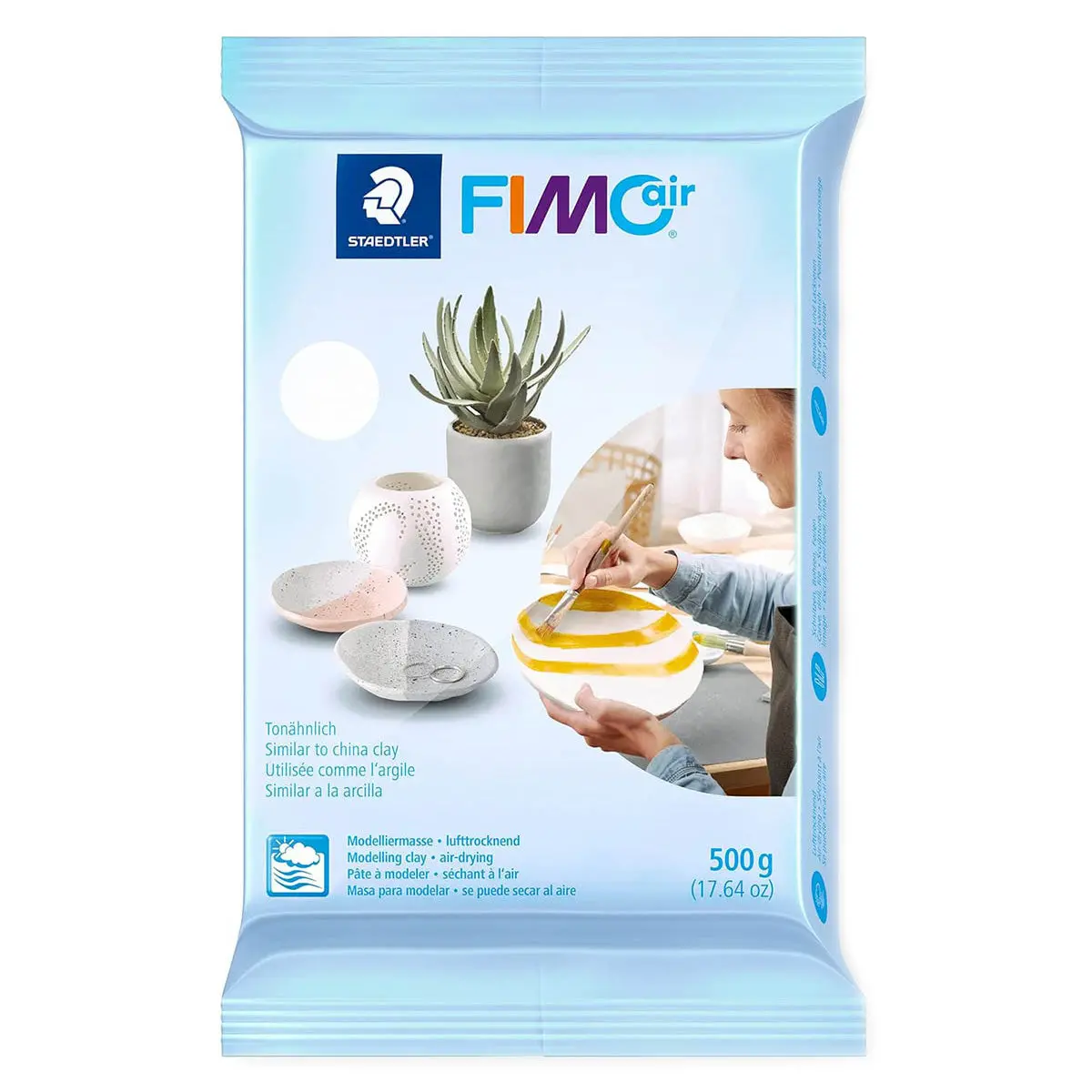 Staedtler Fimoair White Modelling Clay 500G 1