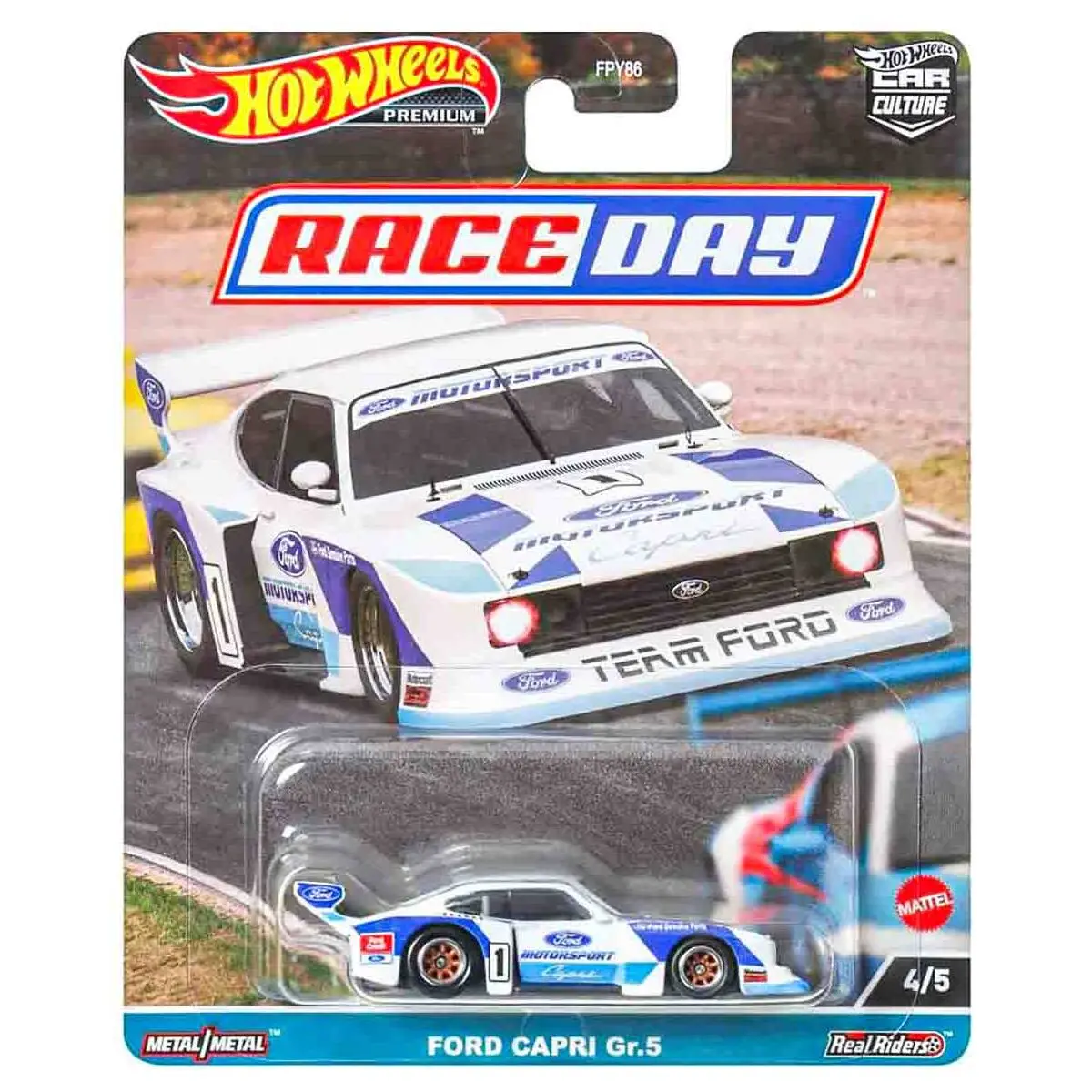 Hot Wheels Car Culture: Race Day: Ford Capri Gr.5 (4/5) 1