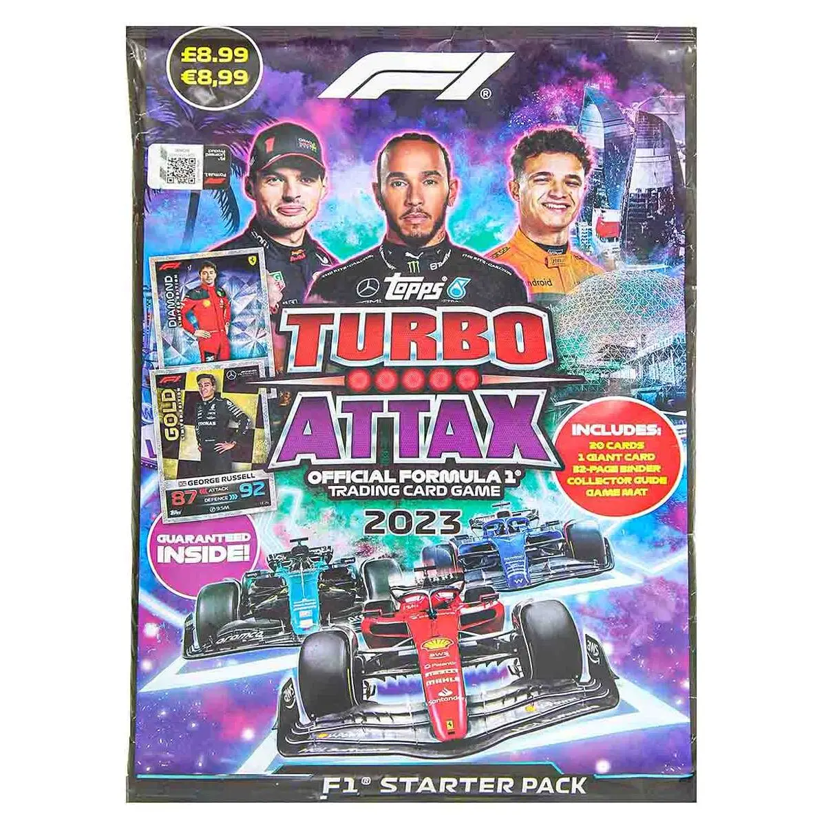 Topps Turbo Attax Official Formula 1 Trading Card Game 2023 F1 Starter Pack 1