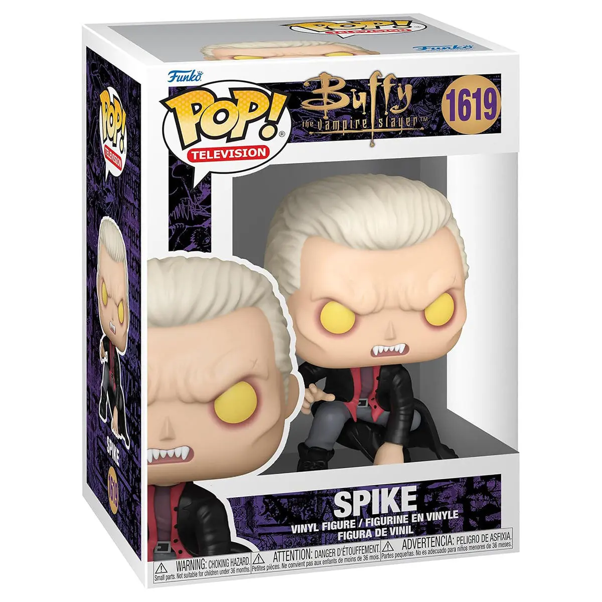 Funko Pop! Television: Buffy The Vampire Slayer: Spike (Vampire) Vinyl Figure #1619 1