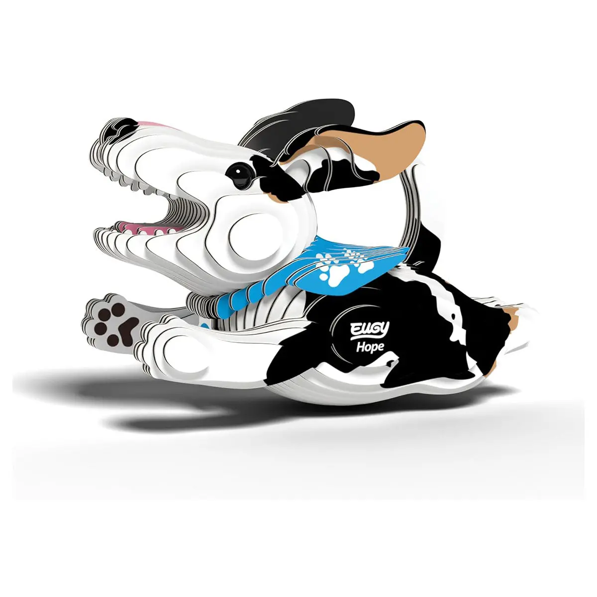 Eugy Dog Hope 3D Cardboard Model Kit 1