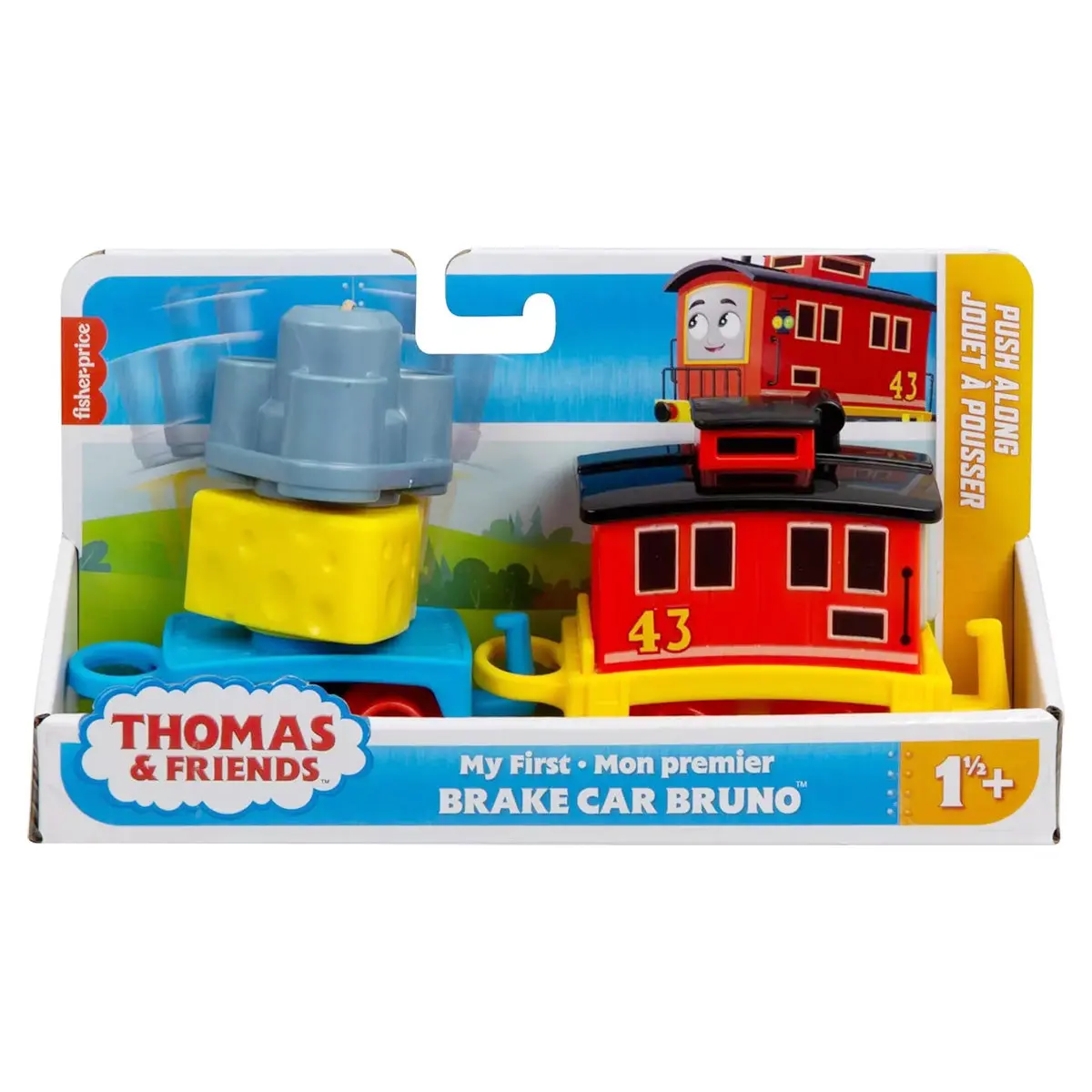 Thomas & Friends My First Brake Car Bruno Push-Along Train Engine 1