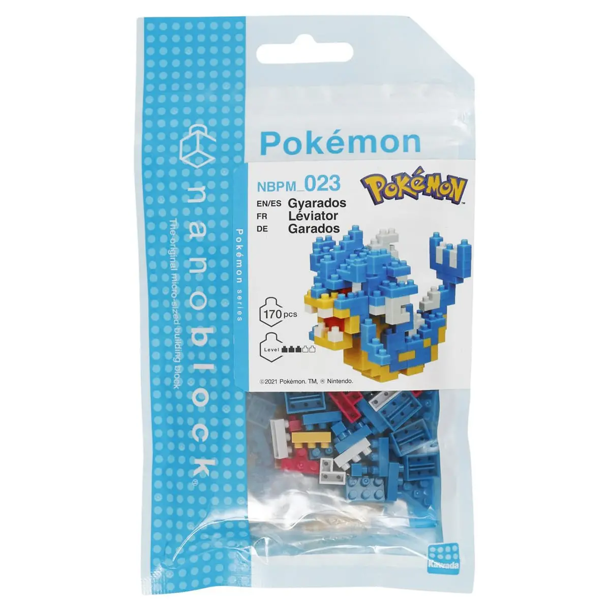 Nanoblock Pokémon: Gyarados Micro-Sized Building Set 1