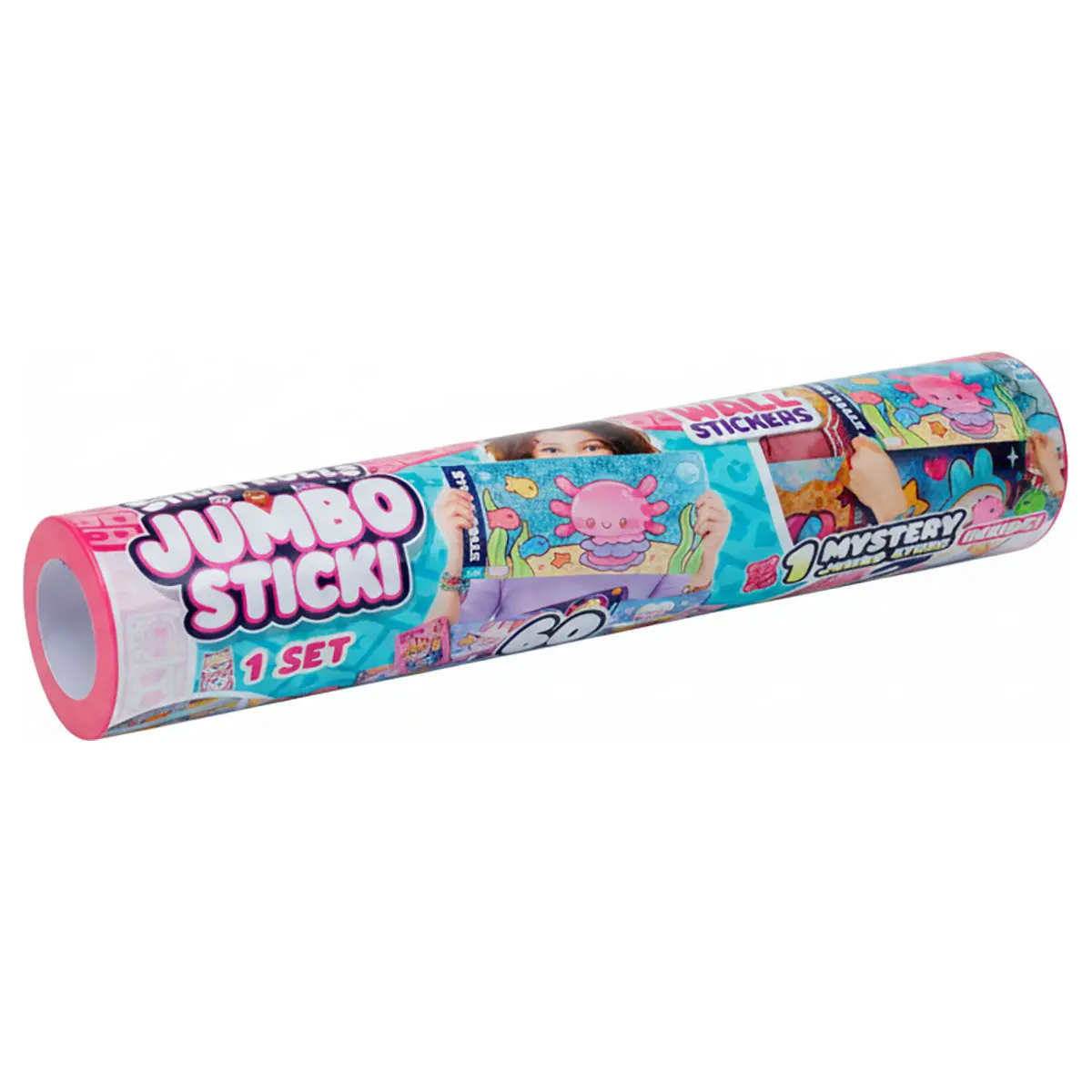 Sticki Rolls Jumbo Sticki Wall Stickers Set (Styles Vary) 1